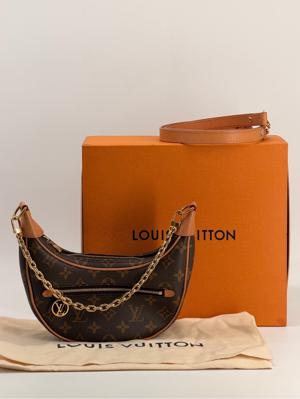 Louis Vuitton Loop Monogram Canvas Shoulder Bag